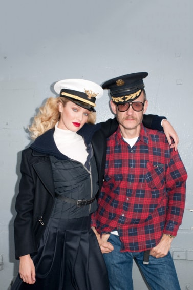 Candice Swanepoel が Terry Richardson のスタジオを訪問