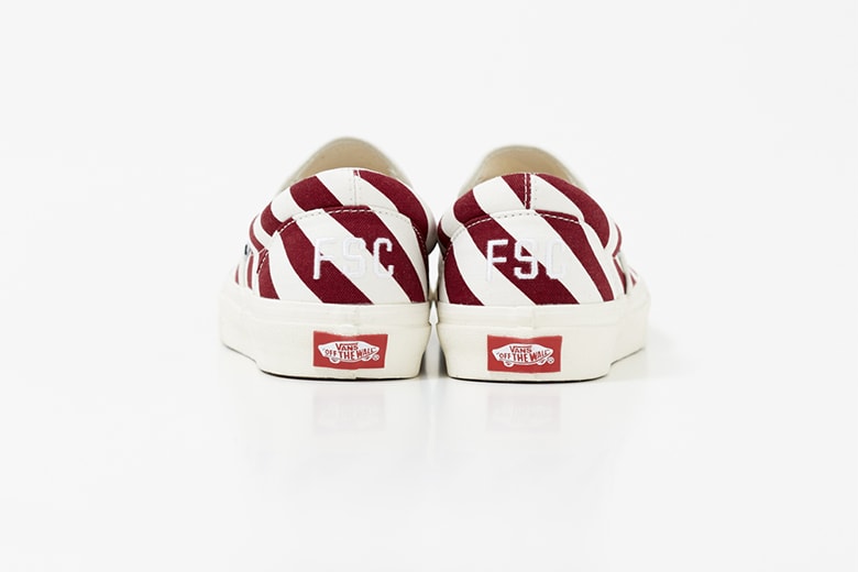 FREEMANS SPORTING CLUB – BARBER x VANS 限定スリッポン