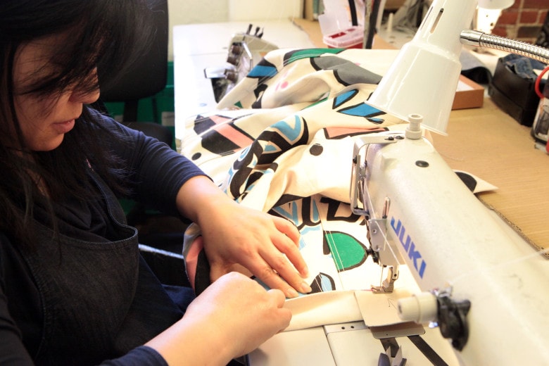 Ornamental Conifer x Levi's Eureka Lab 2015 カプセルコレクションの作業工程にフォーカス