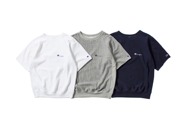 nanamica x Champion Japan 2015 Summer ハーフスリーブスウェット