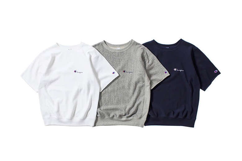nanamica x Champion Japan 2015 Summer ハーフスリーブスウェット