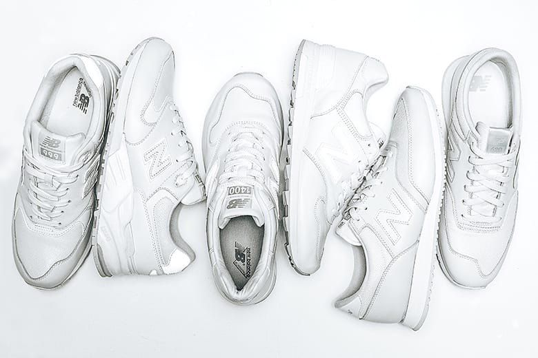 New Balance オールホワイトの “WHITE INSTINCT” コレクション