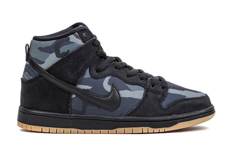 カモフラージュプリントの新作 Nike Dunk High Pro SB 