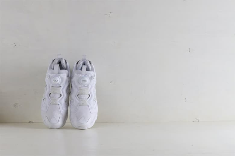 Reebok CLASSIC x atmos デニム素材を使用した INSTA PUMP FURY