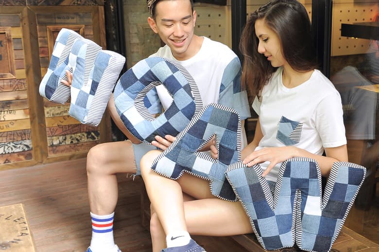 WOAW x Midwest "WOAWWEST" デニムパッチワークコレクション