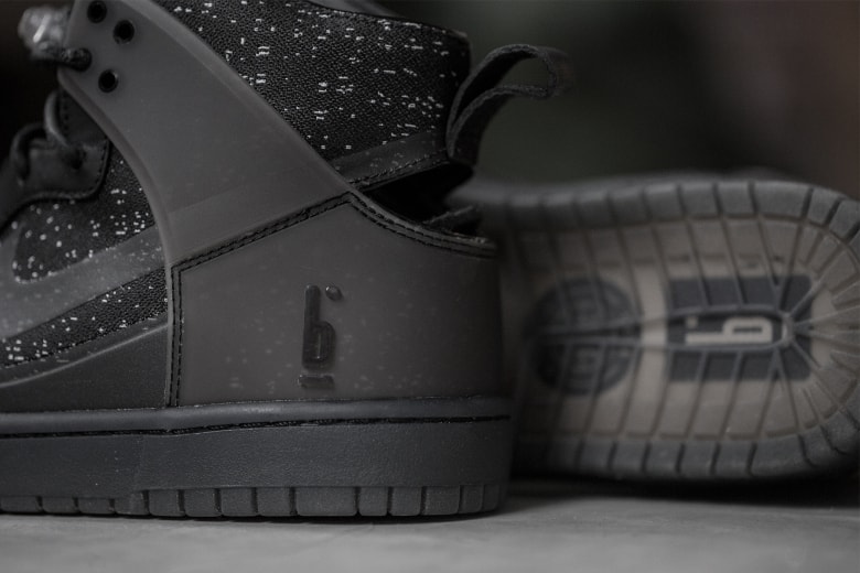 NikeLab x Pigalle Dunk Lux をクローズアップ