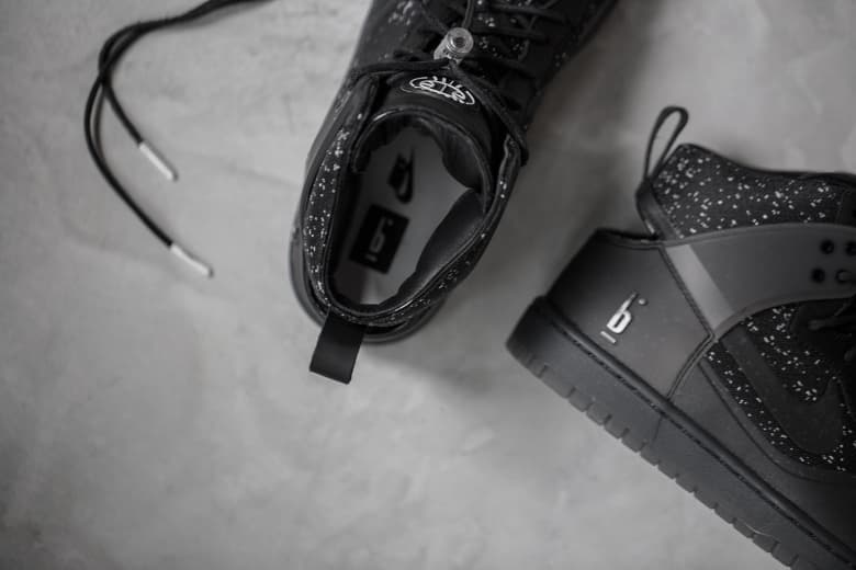 NikeLab x Pigalle Dunk Lux をクローズアップ