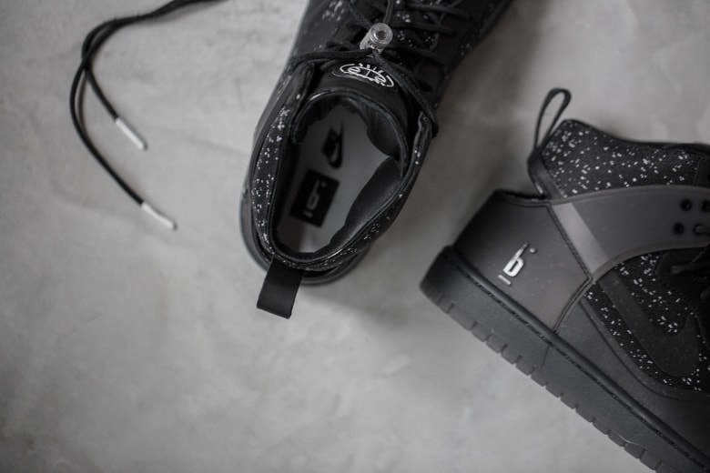 NikeLab x Pigalle Dunk Lux をクローズアップ
