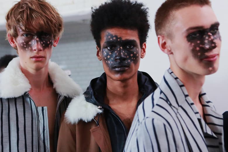 London Collections Men 2016 Spring/Summer バックステージ