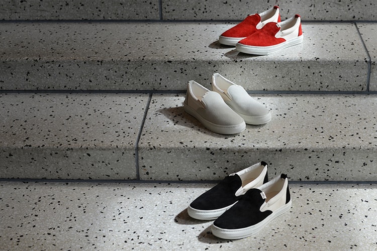 Maiden Noir x Buddy 3色展開のクラシカルなスリッポン