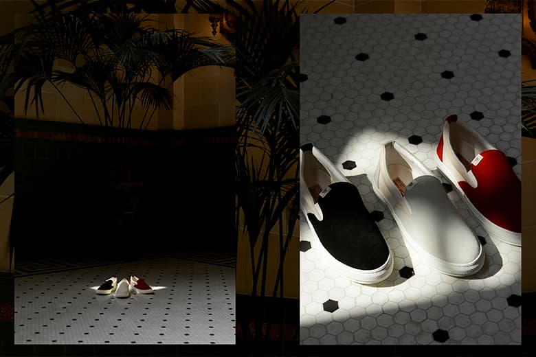 Maiden Noir x Buddy 3色展開のクラシカルなスリッポン