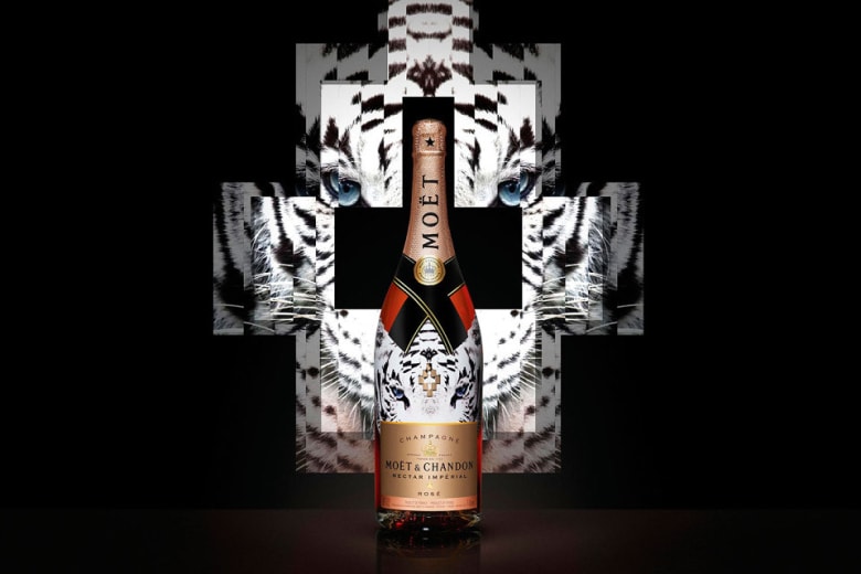 Moët & Chandon x Marcelo Burlon “The Tiger Collection”