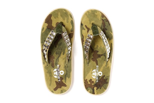 SOPHNET. x Island Slipper 2015 Spring/Summer カモフラージュスタッズサンダル