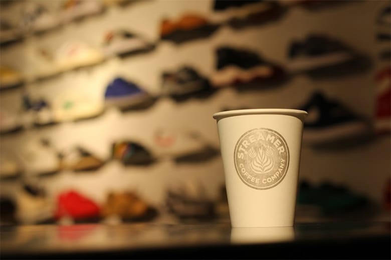 コーヒー x スニーカー『STREAMER ESPRESSO atmos』がオープン