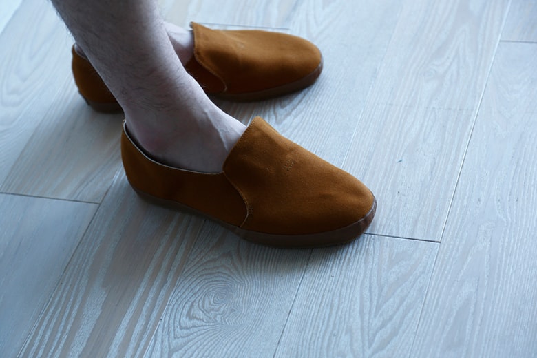 STUSSY Livin' GENERAL STORE Elastic Slip-On Shoes by MOON STAR