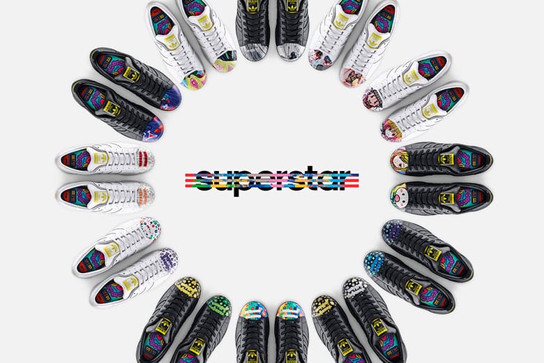 adidas Originals = Pharrell Williams “Supershell Artwork Collection”