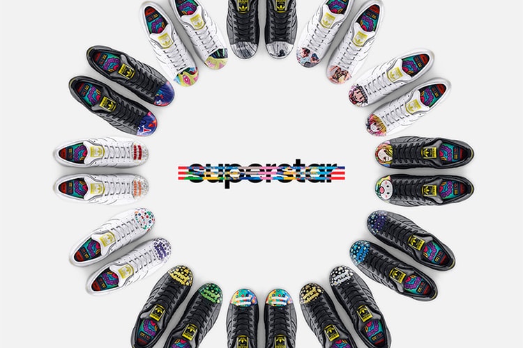 adidas Originals = Pharrell Williams “Supershell Artwork Collection”