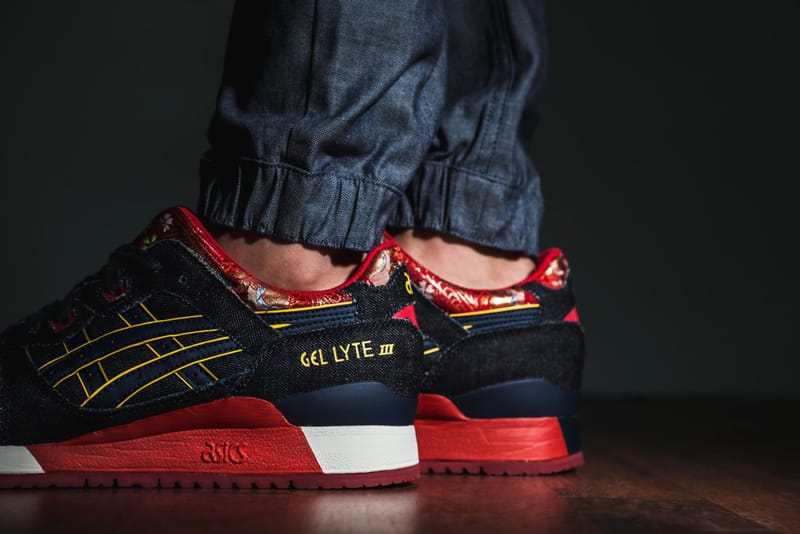 asics gel lyte iii japanese textile