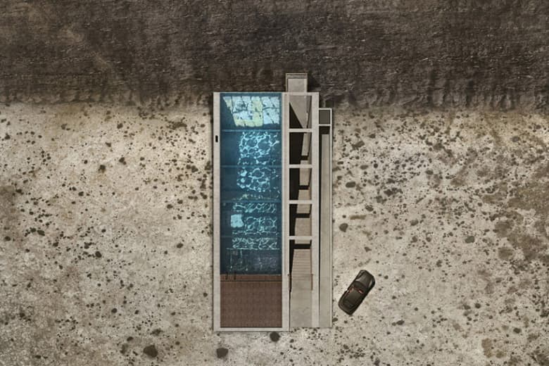 OPA が提案するエーゲ海沿いの崖に佇むブルターレ邸 