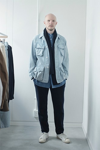 COMOLI 2015 Fall/Winter ルックブック