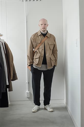 COMOLI 2015 Fall/Winter ルックブック