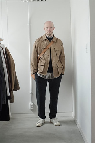 COMOLI 2015 Fall/Winter ルックブック