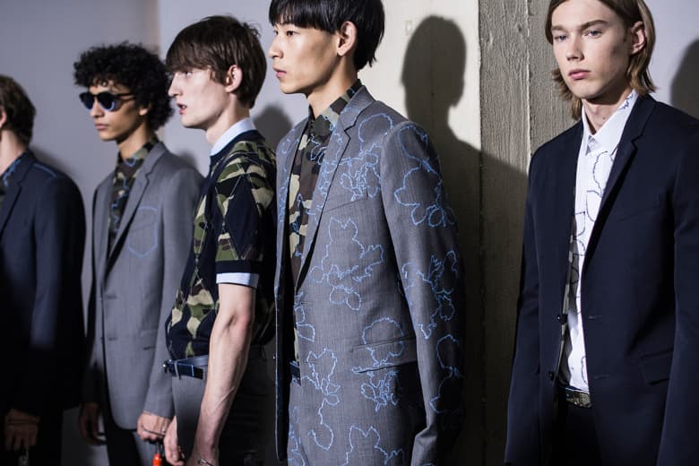 2016年サマーコレクション Dior Homme のバックステージ