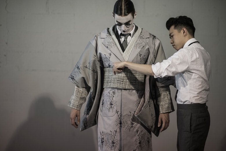 2016年春夏コレクション Thom Browne のバックステージ