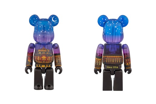 Medicom Be@rbrick 2015 Japan Tokyo Station 100th Anni 400/% Night ver Bearbrick