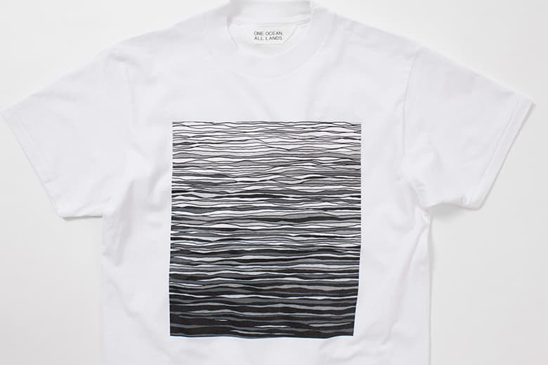 nanamica “one ocean, all lands” 2015 Summer Tシャツ