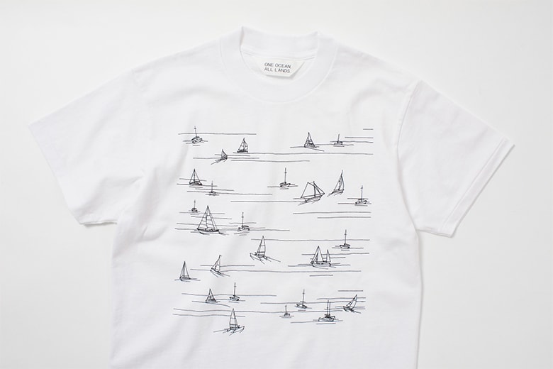 nanamica “one ocean, all lands” 2015 Summer Tシャツ