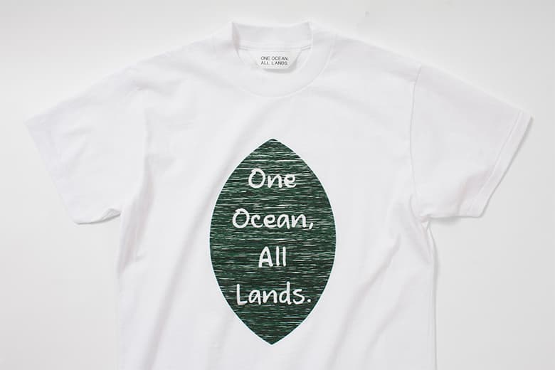nanamica “one ocean, all lands” 2015 Summer Tシャツ