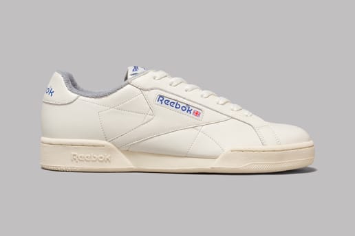 silver reebok sneakers