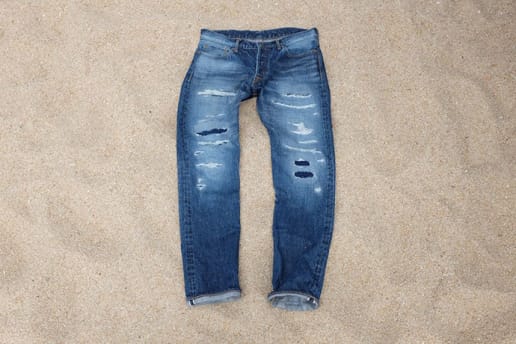 Okayama Denim x Japan Blue 16.5 oz のセルビッチデニム