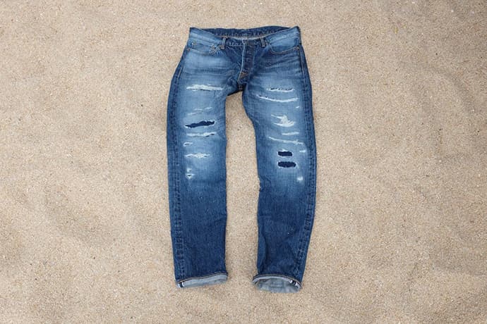 Okayama Denim x Japan Blue 16.5 oz のセルビッチデニム