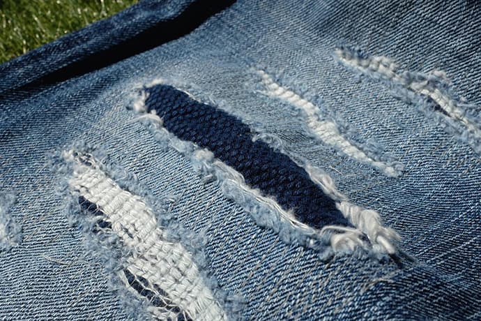 Okayama Denim x Japan Blue 16.5 oz のセルビッチデニム