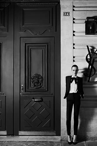 Saint Laurent Couture Campaign “Rue de l'Université”