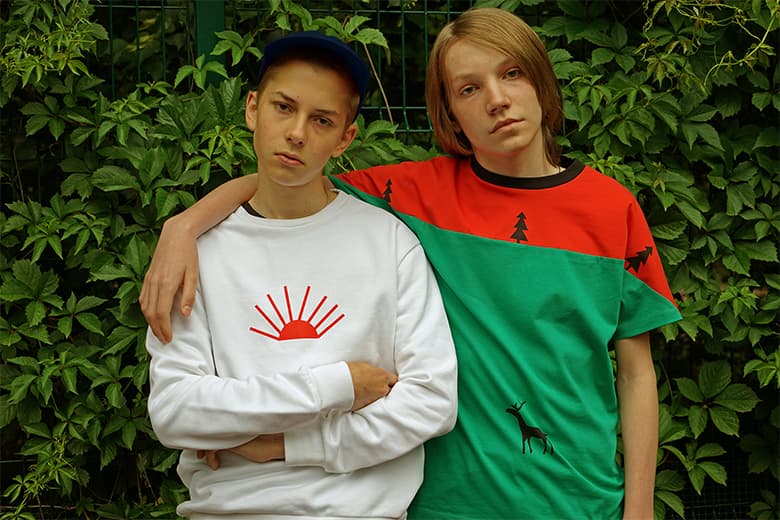 Gosha Rubchinskiy x Timur Novikov カプセルコレクション