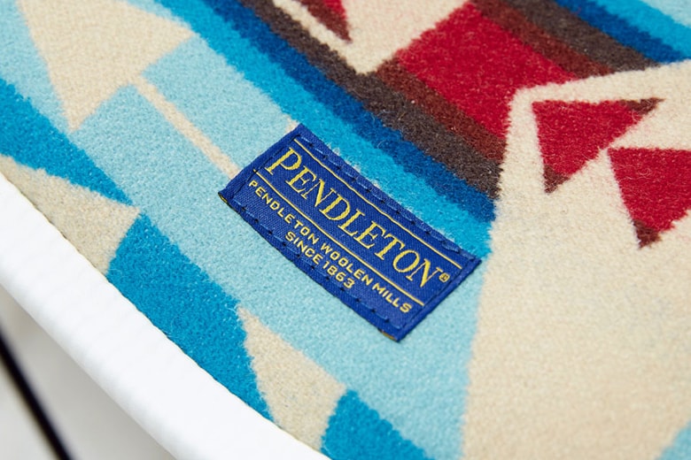 MADE BY SEVEN-Reuse- x Pendleton スケートデッキスツール
