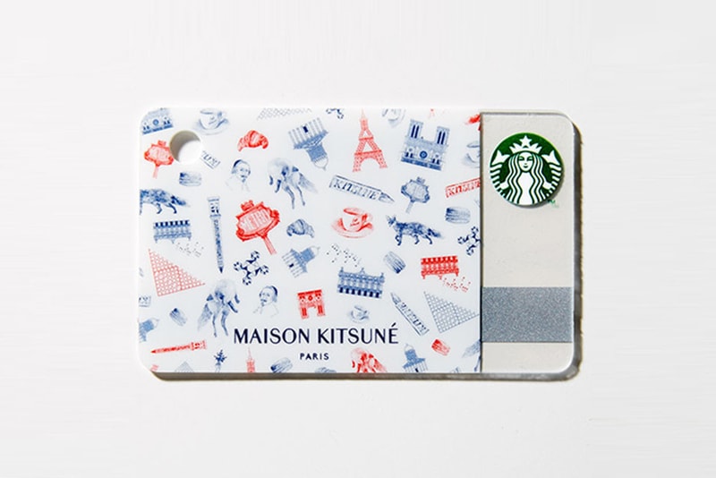 Maison Kitsuné x Starbucks Japan スターバックスカード