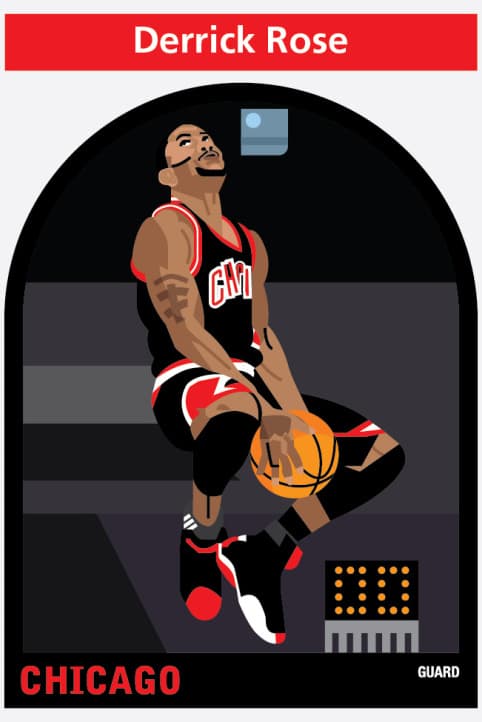 Matthew Hollister が描くnbaプレーヤーのイラストレーション Hypebeast Jp