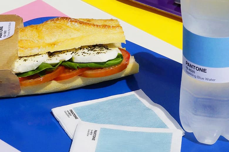 Pantone のポップアップカフェがモナコにオープン