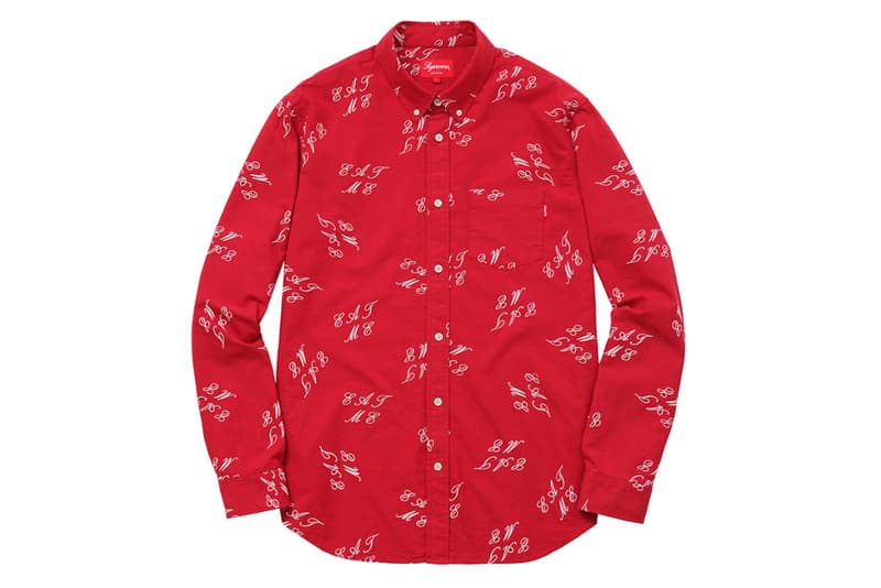 Supreme 2015 Fall/Winter トップスコレクション