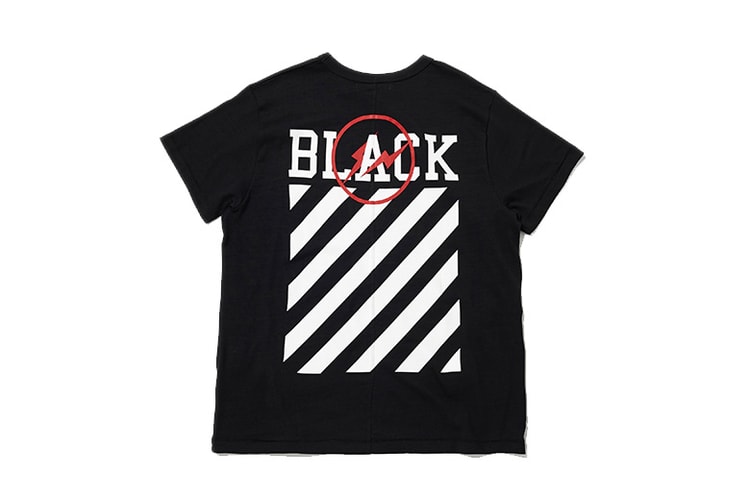 fragment design x OFF-WHITE ℅ VIRGIL ABLOH “OFF-BLACK ℅ VIRGIL ABLOH”