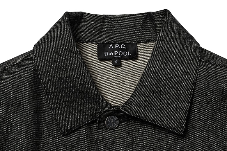 A.P.C. x the POOL aoyama ブラックデニムのセットアップ