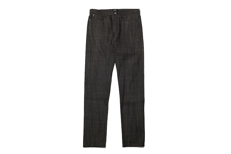 A.P.C. x the POOL aoyama ブラックデニムのセットアップ