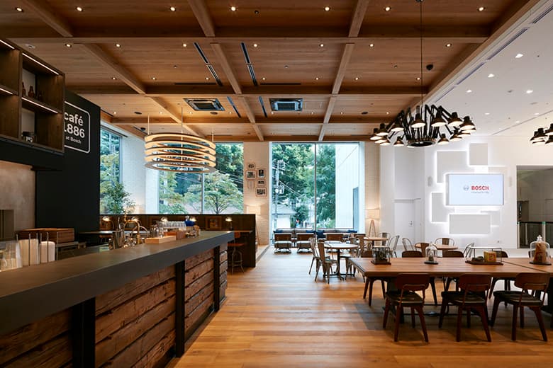 『café 1886 at Bosch』渋谷にオープン
