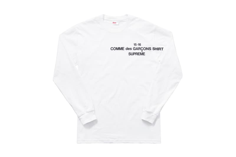 COMME des GARÇONS SHIRT x Supreme 2015 Fall/Winter コレクション