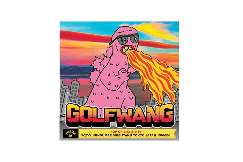 GOLF WANG の ポップアップストアが2日間限定でオープン