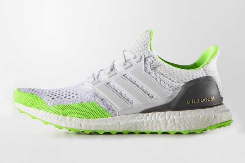 kolor x adidas Sports Performance Ultra Boost “White/Solar Green”